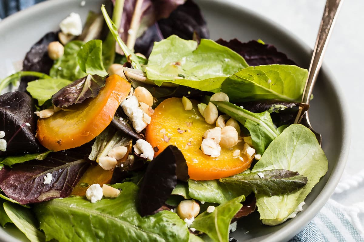 A bowl of beet salad.
