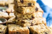Congo bars on a cooling rack.