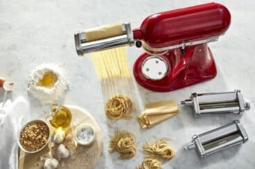 A kitchenaid pasta maker.